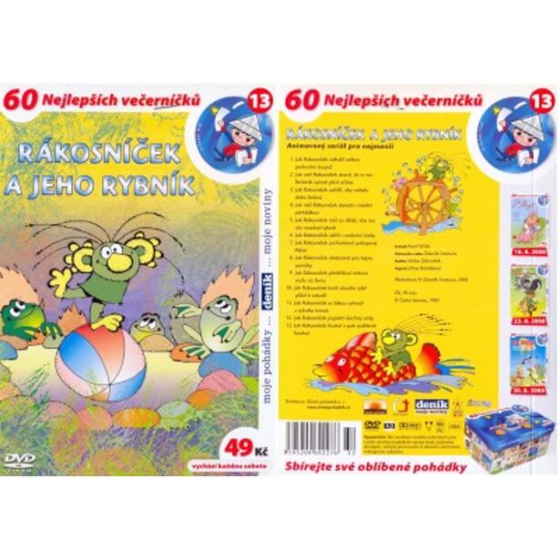 DVD - Rákosníček a jeho rybník
