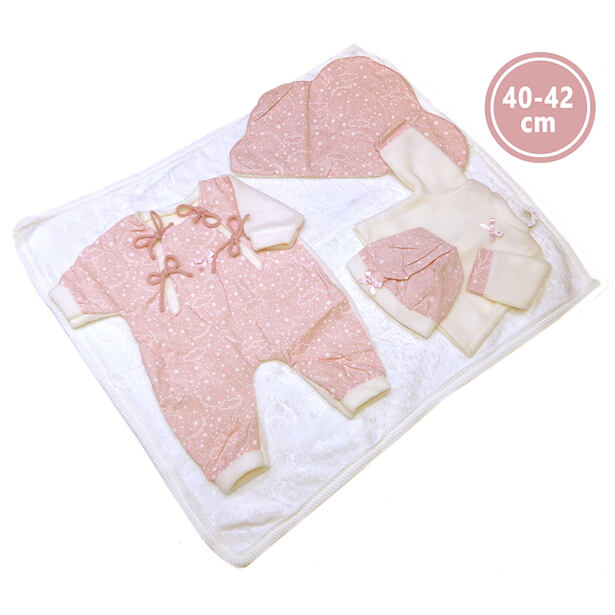 Llorens M740-56 oblečenie pre bábiku bábätko NEW BORN veľkosti 40-42 cm