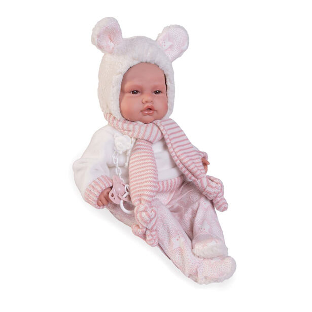 Antonio Juan 18305 BABYDOO - realistická bábika so zvukmi a mäkkým látkovým telom - 50 cm