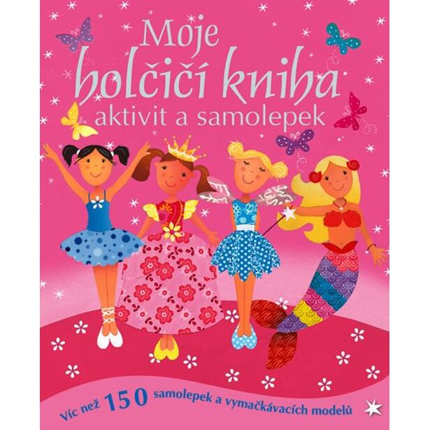 Moje holčičí kniha aktivit a samolepek