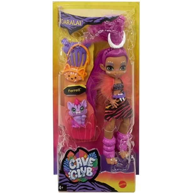 Mattel Cave Club Panenka s Dino zvířátkem - Roaralai