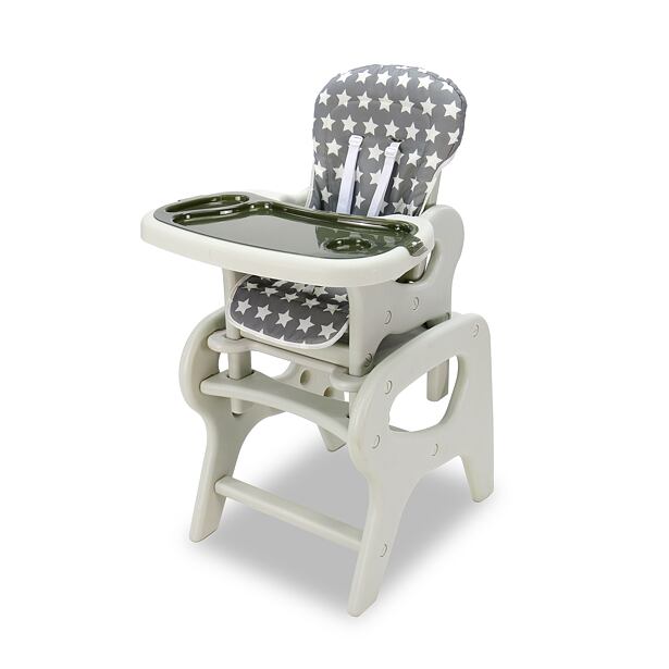 Asalvo CONVERTIBLE židle-stolek STARS GREY
