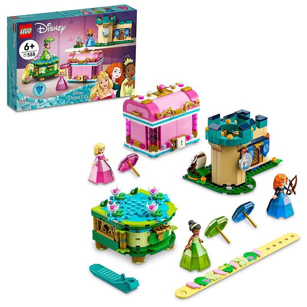LEGO® Disney Princess™  43203 Kúzelný svet Šípkovej Ruženky, Rebelky a Tiany