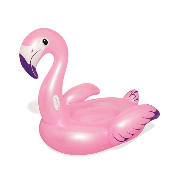 Bestway Nafukovací plameňák MAXI s držadly, 173x170cm