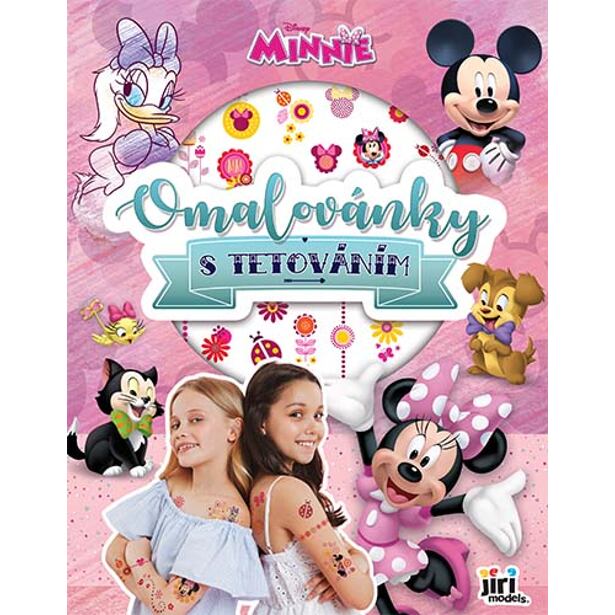 JIRI MODELS Omalovánky s tetováním Minnie