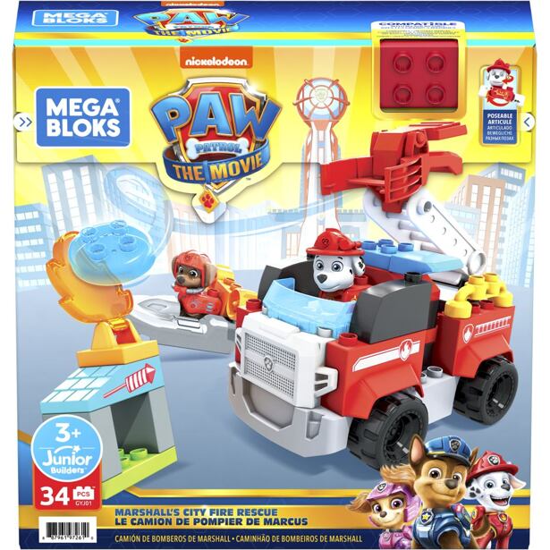 MATTEL TLAPKOVÁ PATROLA MARSHALLOVO HASIČSKÉ vozidlo