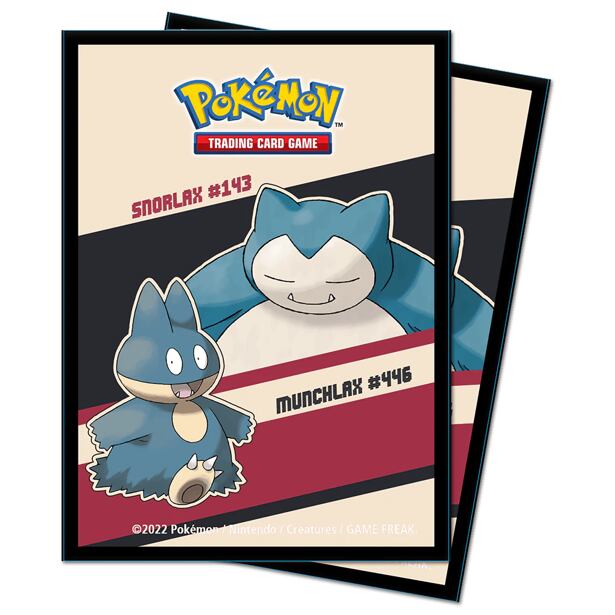 Pokémon UP: GS Snorlax Munchlax - Deck Protector obaly na karty 65ks