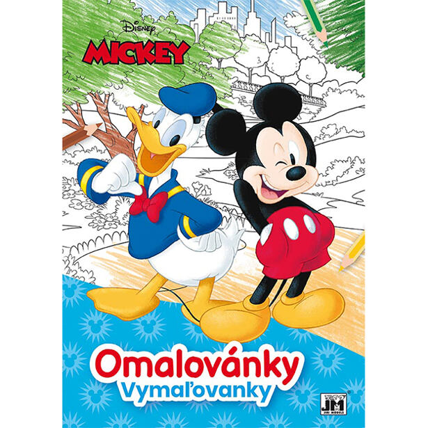 JIRI MODELS Omaľovánky A4/ Mickey