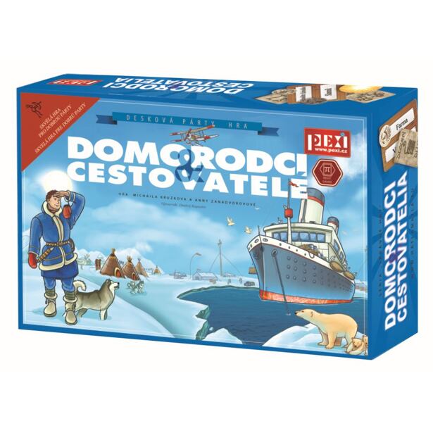 DOMORODCI&CESTOVATELÉ - desková hra s intuicí