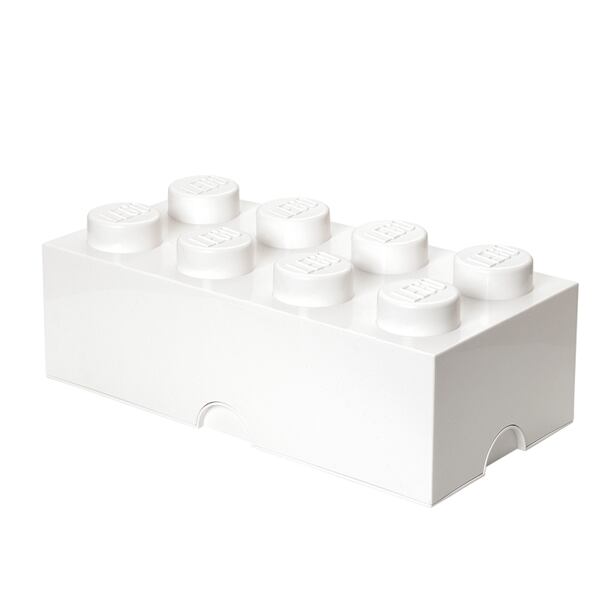 LEGO úložný box 8 - biela