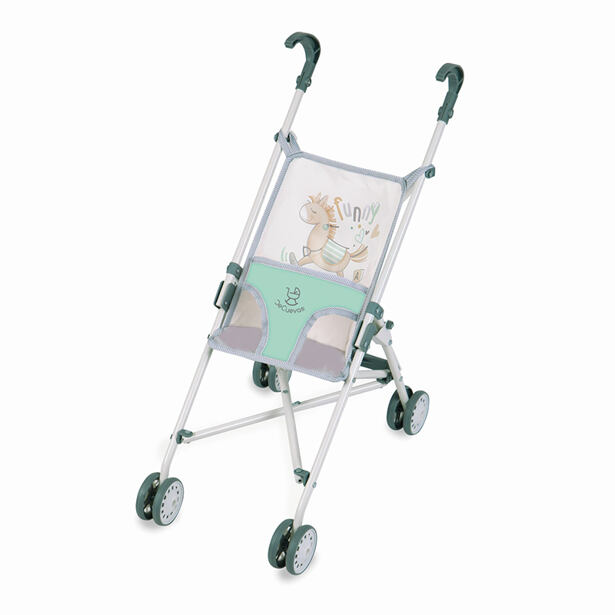 DeCuevas 90082 Skladací kočík pre bábiky golfové palice FUNNY 2023 - 56 cm