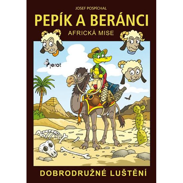 Pepík a beránci - Africká mise - dobrodružné luštění