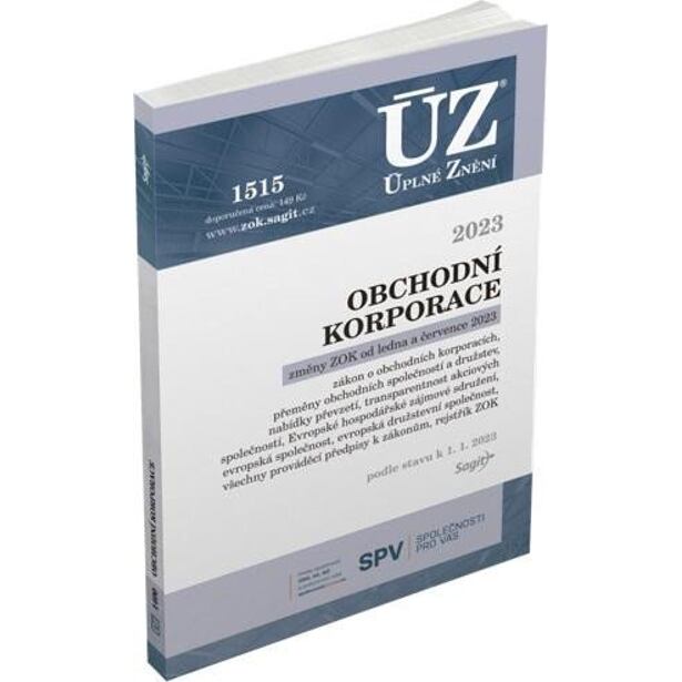 ÚZ 1515 Obchodní korporace 2023