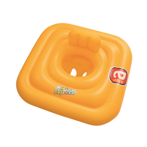 Bestway Nafukovacie baby sedačka s opierkou Step A, 76cm x 76cm