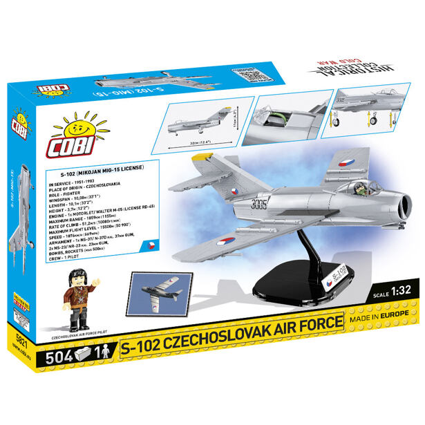 Cobi 5821 S-102 československý letoun