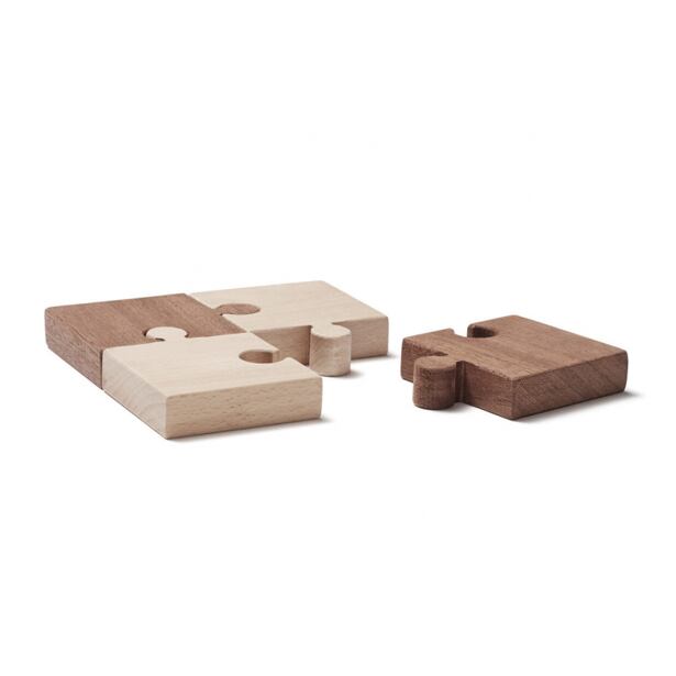 Kids Concept Puzzle drevené 4 ks Neo