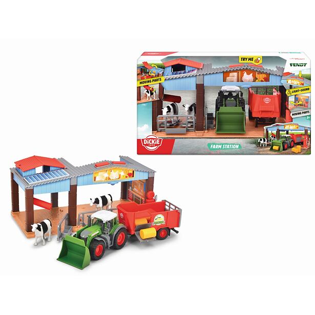 Farma s traktorom Fendt