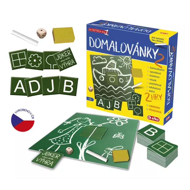 Efko DOMALOVÁNKY 2 "OBRÁZKY A PÍSMENKA"