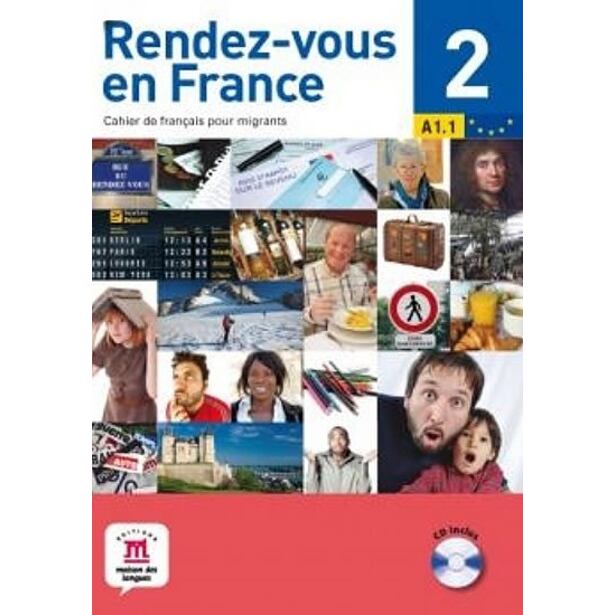 Rendez-vous en France 2 + CD (A1.2)