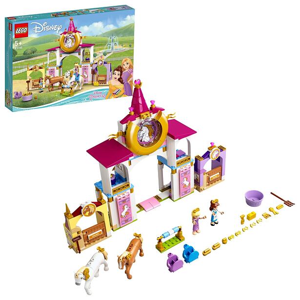 LEGO®  I Disney Princess™  43195 Královské stáje Krásky a Lociky