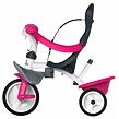 Smoby Tříkolka Baby Balade 2 růžová, stříška, taška