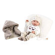 Llorens 73899 NEW BORN CHLAPČEK - realistická bábika bábätko s celovinylovým telom - 40 cm