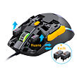 Yenkee MARKSMAN MYŠ HERNÝ USB YMS 3600YW
