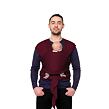 ByKay šátek STRETCHY WRAP Classic Berry Red