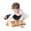 Drevené puzzle sa zvuky - dopravné prostriedky