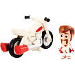 TOY STORY 4: PŘÍBĚH HRAČEK MINIFIGURKA S VOZIDLEM ASST