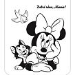 JIRI MODELS Omaľovánky so samolepkami/ Minnie
