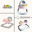 BOMIMI TOMI chodítko grey/pink