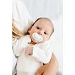 CANPOL BABIES A - Set symetrických silikonových dudlíků 0-6m ROYAL BABY modrý