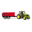 Bruder Traktor JOHN DEERE + sklápěcí vůz