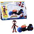 Hasbro SPIDER-MAN SPIDEY AND HIS AMAZING FRIENDS MOTORKA A FIGURKA 10cm, 3 druhy