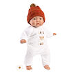 Llorens 63304 LITTLE BABY - realistická bábika bábätko s mäkkým látkovým telom - 32 cm