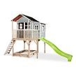 EXIT TOYS Zahradní cedrový domeček Exit Loft 750 modrý