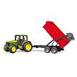Bruder Traktor JOHN DEERE + sklápěcí vůz