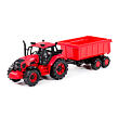 Traktor Belarus s prívesom