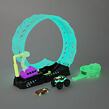 Mattel Hot Wheels MONSTER TRUCKS SVÍTÍCÍ VE TMĚ VÝZVA EPICKÉ SMYČKY HERNÍ SET