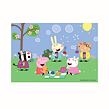 Dino PEPPA PIG A KAMARÁDI 2x48 Puzzle
