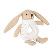Canpol babies Zajíček BUNNY s chrastítkem béžový 