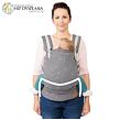 KINDERKRAFT Nosič detí Huggy Grey