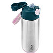 b.box Termoska na pití sport 500 ml - indigo/růžová