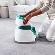 INGENUITY Podsedák na jídelní židli 2v1 Baby Base Ultramarine Green 6 m+, do 22 kg