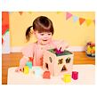 B.Toys Kocka drevená s vkladacími tvarmi Wonder Cube