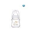 CANPOL BABIES Láhev se širokým hrdlem NEWBORN BABY 120ml béžová