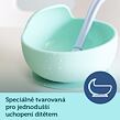 Canpol babies Silikonová miska s přísavkou 300ml tyrkysová