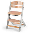 KINDERKRAFT Stolička jedálenská Enock Grey wooden