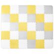 KINDERKRAFT Podložka penové puzzle Luno 150x180cm Yellow 30ks